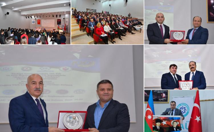 Qars şəhərində "Heydər Əliyev və Türkiyə" adlı beynəlxalq elmi konfrans keçirilib 