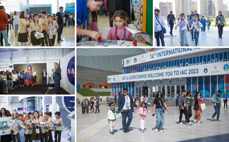 74-cü Beynəlxalq Astronavtika Konqresində ictimaiyyət üçün açıq gün keçirilib 