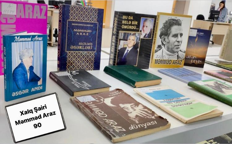 MEK-də "Xalq şairi Məmməd Araz-90" adlı sərgi təşkil olunub 
