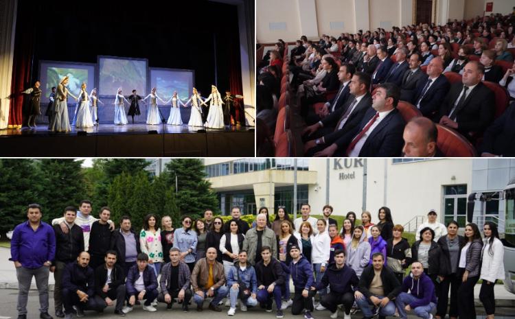 Musiqili Teatrın kollektivi Mingəçevirdə uğurla çıxış edib 