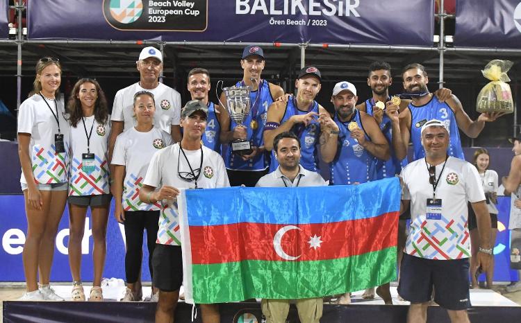 MUROV AZ TERMİNAL voleybol üzrə Avropa Kubokunun qalibi olub 