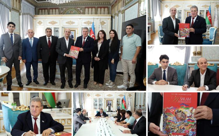 Akademik İsa Həbibbəyli ECO Elm Fondunun prezidenti ilə görüşüb 