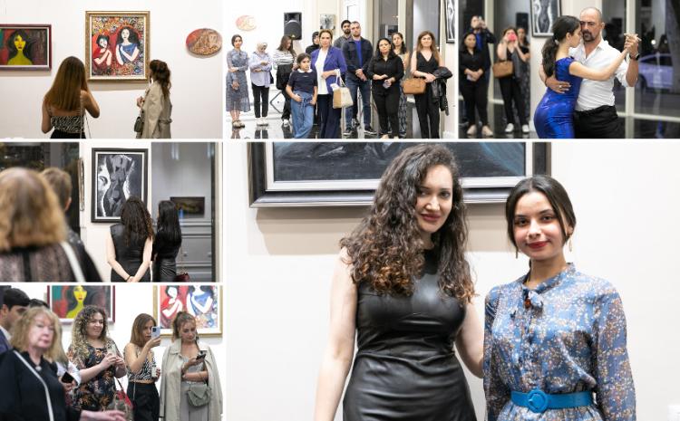 В Русском доме состоялось открытие персональной выставки работ художника Назханум Незирбек - «МИР» 