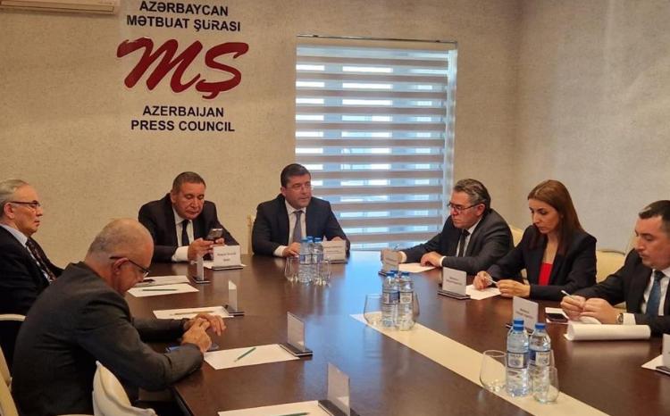 Mətbuat Şurası və MEDİA Agentliyi region mediasının inkişafı ilə bağlı müzakirələr aparıb 