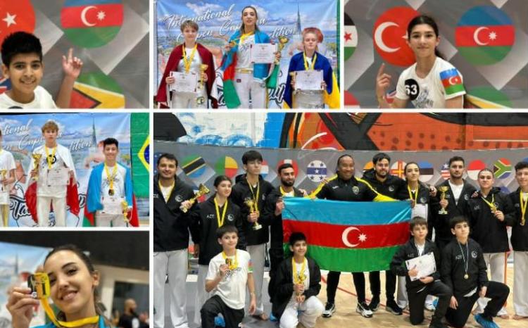 Kapoeyraçılarımızın Tallin uğuru - 9 medal