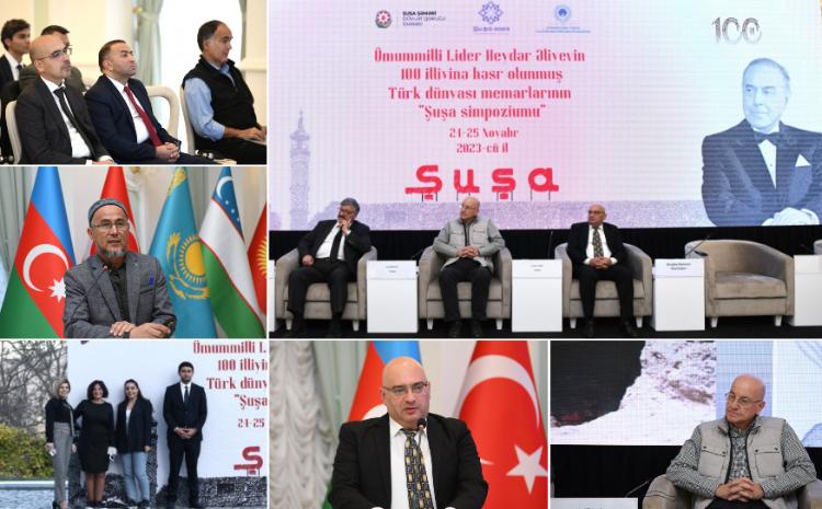Türk dünyası memarlarının Şuşa simpoziumu başa çatıb 