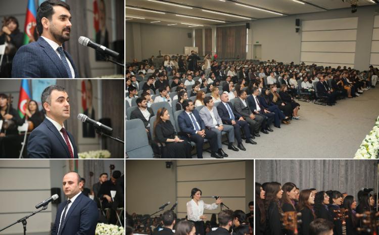 Zəfər Günü və Dövlət Bayrağı Gününə həsr olunmuş "Zəfərin Səsi" adlı ədəbi-bədii tədbir keçirilib 