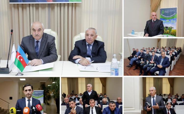 Qusarda Aqrar Sığorta ilə bağlı regional tədbir keçirilib 