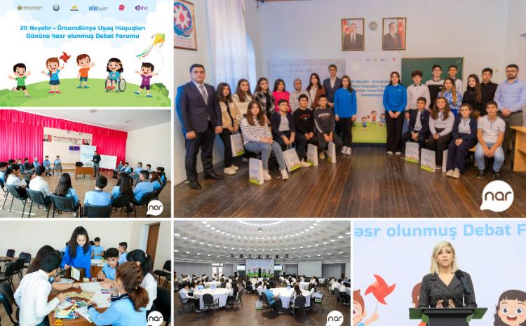 Nar contributes to promoting children’s rights in Azerbaijan 