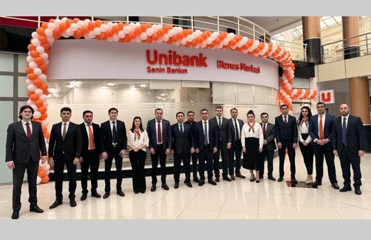 Unibank yeni filialını müştərilərin istifadəsinə verib 