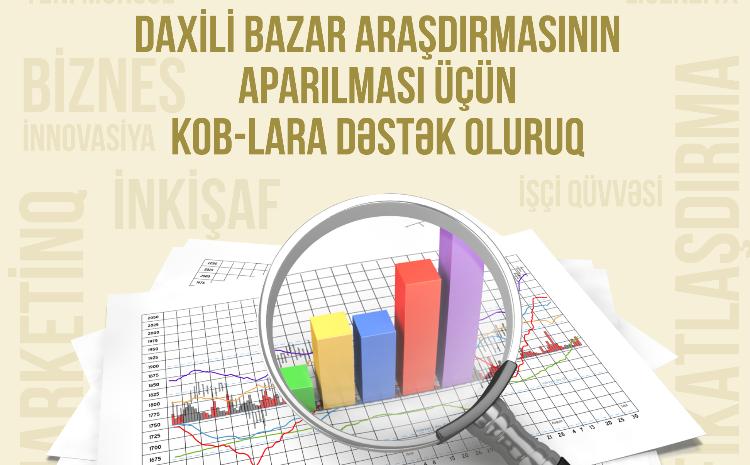 Bazar araşdırmasının aparılmasına dəstək üçün sahibkarlar KOBİA-ya müraciət edə bilərlər 