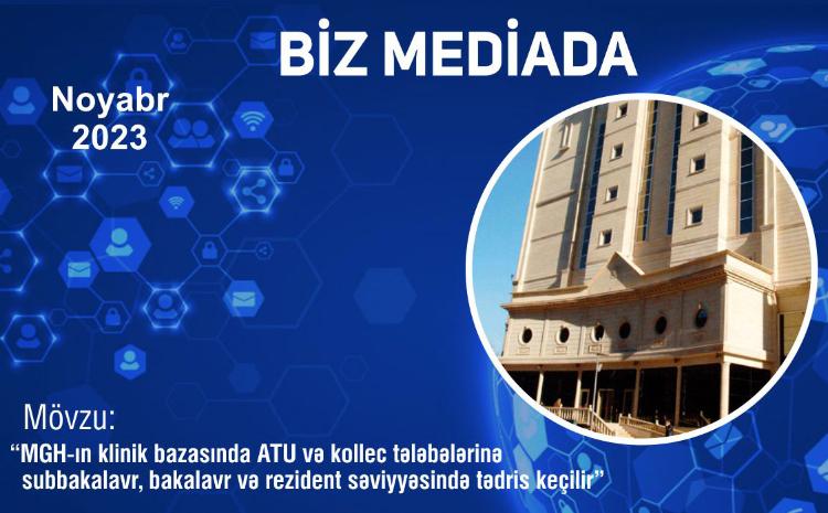 MGH-nın klinik bazasında tibb universiteti və kollec tələbələrinə subbakalavr, bakalavr və rezident səviyyəsində tədris keçilir - VİDEO