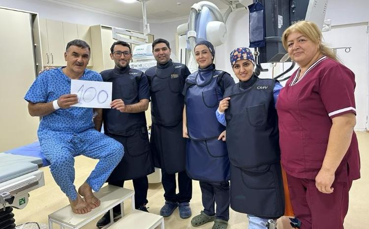 Şirvan Ürək Mərkəzində ilk dəfə koronar damar daxili təzyiqin ölçülməsi (FFR) və 100-cü angioqrafiya əməliyyatı həyata keçirilib 