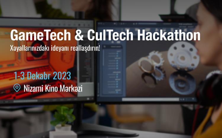 "Yaradıcı Həftə"də "CulTech" və "GameTech" hakatonları keçiriləcək 