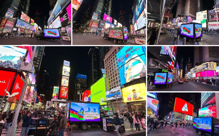 An awareness campaign was organized in New York on the occasion of Azerbaijan's Victory Day 