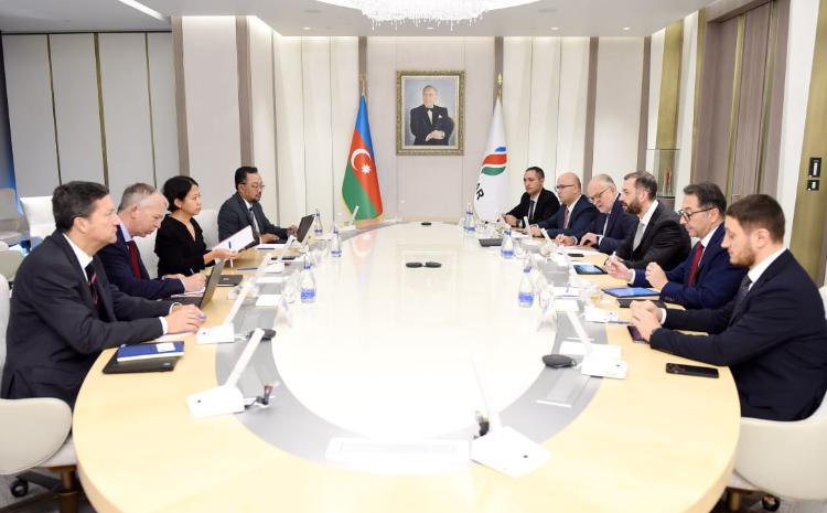 SOCAR-da Beynəlxalq Valyuta Fondunun Azərbaycan üzrə missiya rəhbəri ilə görüş keçirilib 