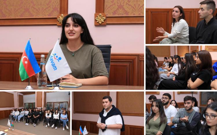 "Davam" tərəfindən informasiya müharibəsi ilə bağlı maarifləndirmə ayı başa çatıb 