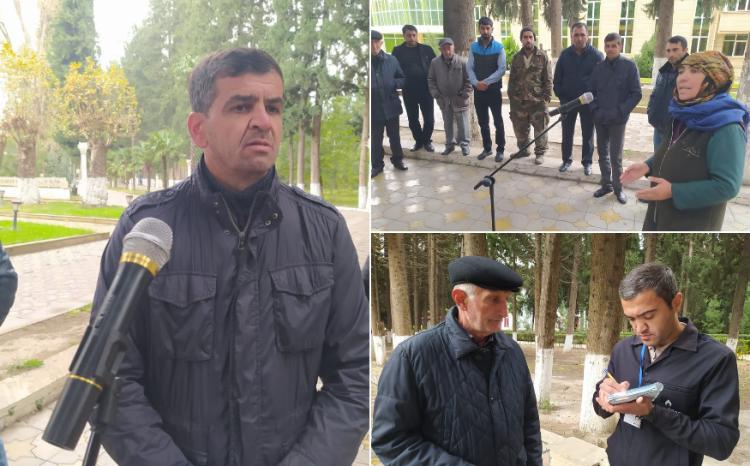 "Açıq mikrofon" aksiyasının bu həftəlik işinə Ağdaş rayonunda yekun vuruldu 
