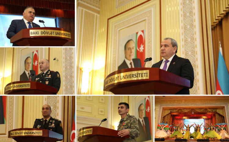 В БГУ торжественно отметили День Победы 