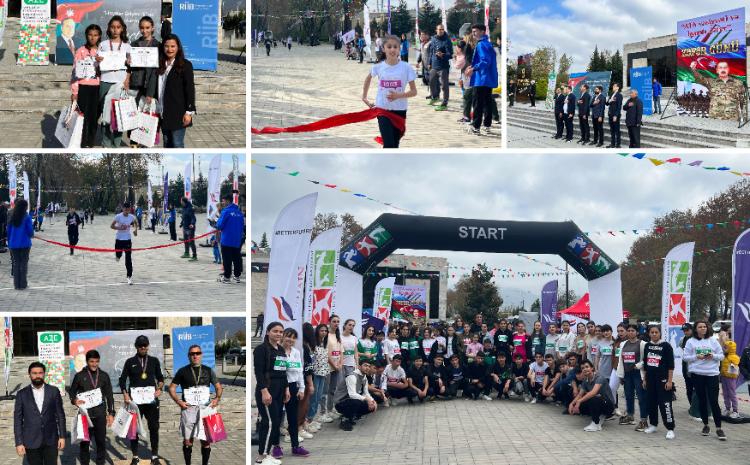 İsmayıllıda "Gəlin birlikdə qaçaq" şüarı ilə kütləvi qaçış yarışı keçirilib 