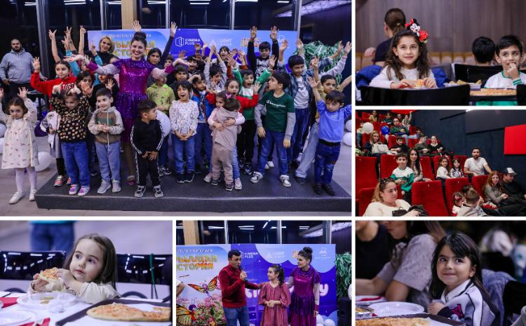 A holiday for children was held at "CinemaPlus" located in Bakıxanov Mall - VIDEO