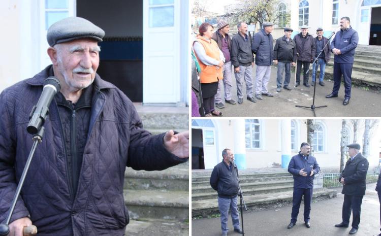 "Açıq mikrofon" aksiyası Quşçu kəndində keçirildi 