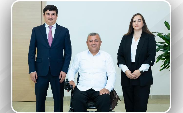 Azərbaycan Boccia İdman Federasiyası ilə SENİ şirkəti  arasında görüş keçirilib 