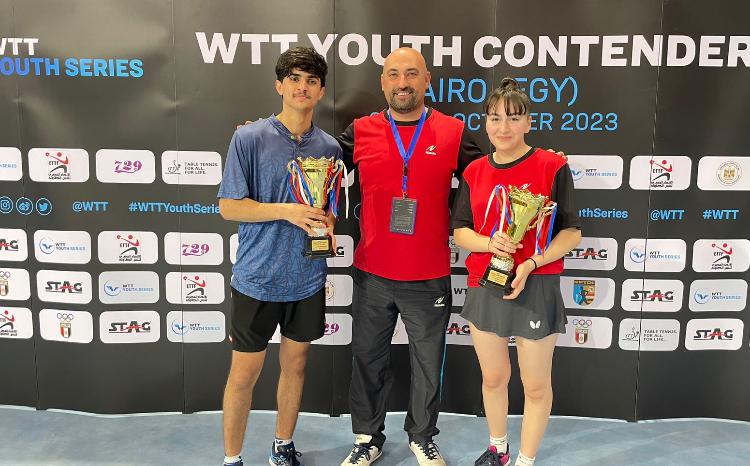 Stolüstü tennisçimiz beynəlxalq yarışın mükafatçısı oldu 