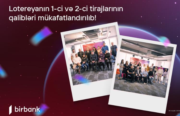 Birbank presented gifts to the winners of the "10,001 Gifts" lottery 
