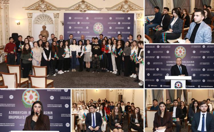 "Azərbaycan Diaspor Könüllüləri" Proqramının qalibləri ilə görüş keçirilib 