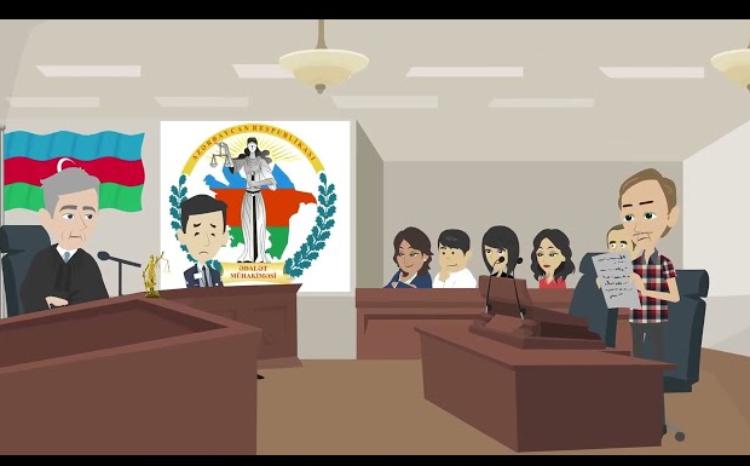 Vəkillər Kollegiyası dövlət hesabına hüquqi yardımla bağlı maarifləndirici sosial çarx hazırlayıb - VİDEO