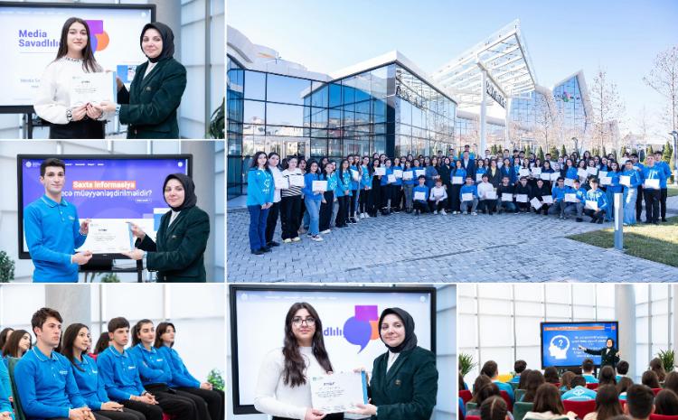 Şamaxıda könüllülər üçün "Media savadlılığı" mövzusunda təlim keçilib 