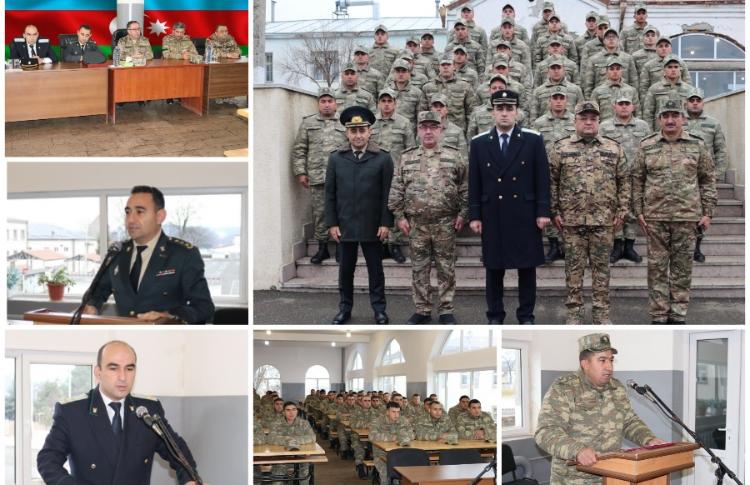 Hərbi Prokurorluq Ulu Öndərin 100 illik yubileyi ilə bağlı Xankəndidə tədbir keçirib 