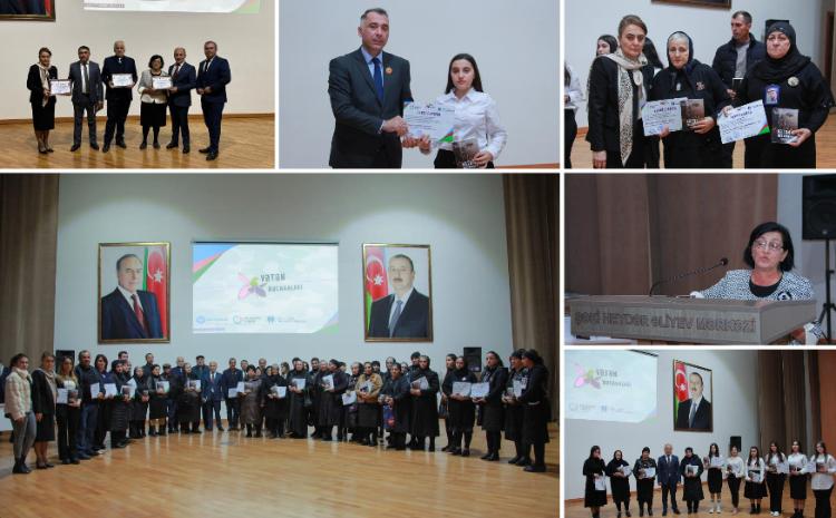Şəki şəhər Heydər Əliyev Mərkəzində "Vətən Məcnunları" adlı tədbir keçirilib 
