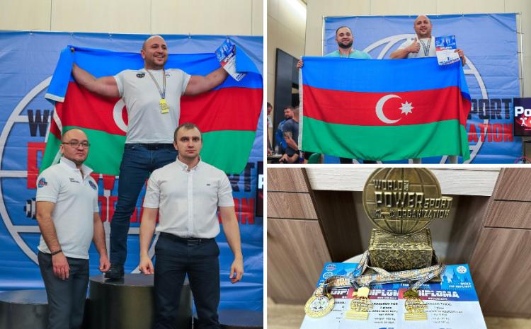 Güc idman növləri üzrə Azərbaycan yığması dünya çempionatının qalibi olub 