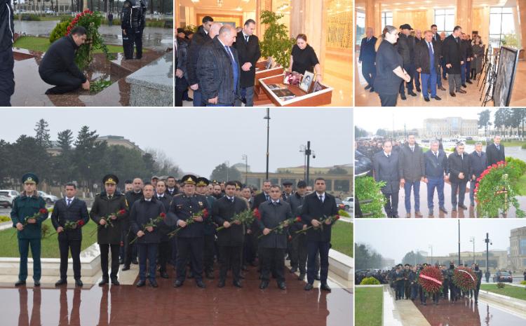 Neftçalada Ümummilli Lider Heydər Əliyevin əziz xatirəsi anılıb 