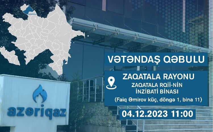 "Azəriqaz" İB rəhbərliyinin növbəti vətəndaş qəbulu keçiriləcək 