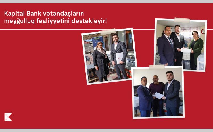 Kapital Bank provided support to 9 more citizens under the self-employment program 