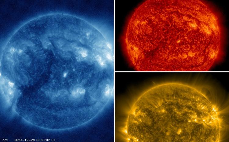 Прогноз космической погоды астрофизиков БГУ на праздничные дни 