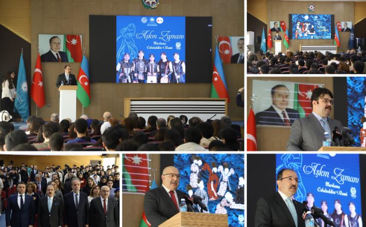 TMİF vəfatının 750 illiyi münasibətilə Mövlanə Cəlaləddin Ruminin anım tədbirini keçirdi 