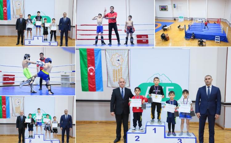 Kikboksçular arasında mükafatçılar bəlli olub 