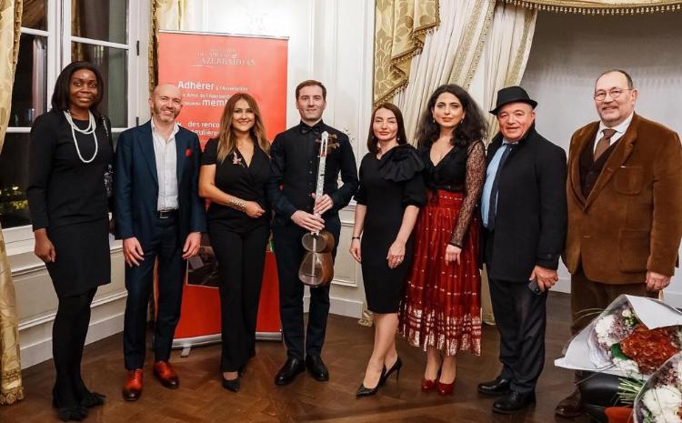 Parisdə Heydər Əliyevin 100 illik yubileyi münasibətilə konsert keçirilib 