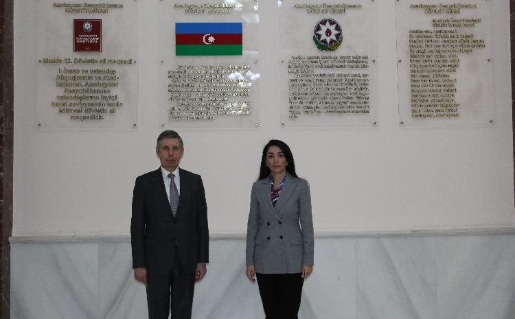 Ombudsman Rusiya Federasiyasının Azərbaycan Respublikasına yeni təyin olunmuş səfirini qəbul edib 