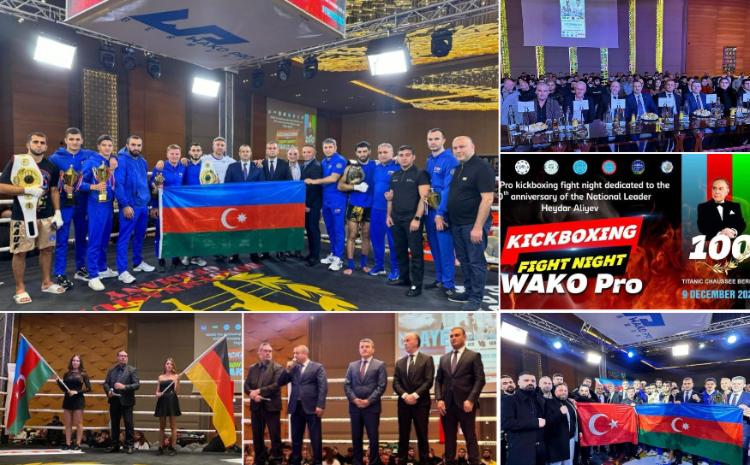 Berlində kikboksinq üzrə "Heydər Əliyev Kuboku" turniri təşkil edilib 