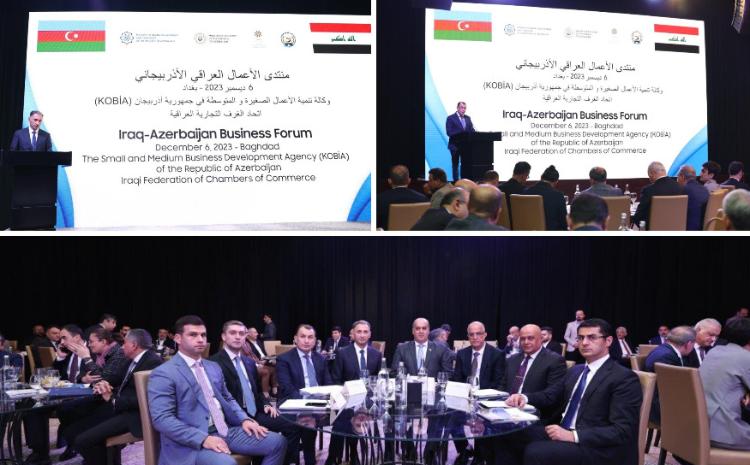 1-ci İraq-Azərbaycan biznes forumu keçirilib 