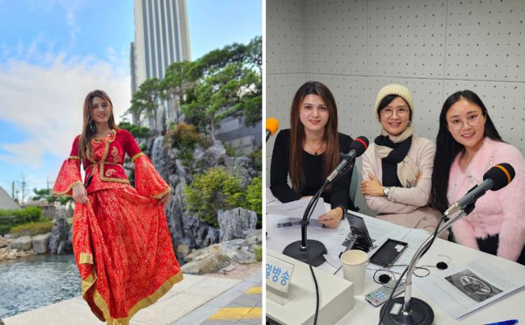 Qarabağ əsilli diaspor fəalı Koreya radiosunda Azərbaycan haqqında geniş məlumat verib 