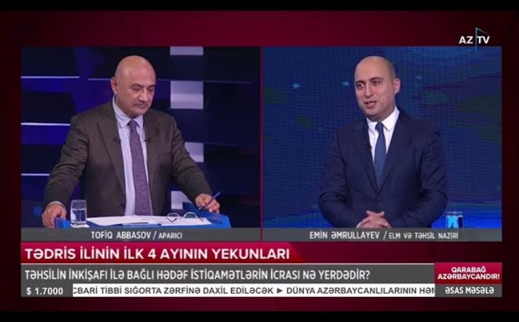"Bu məsələ ilə bağlı güzəşt olmayacaq" : Nazirdən XƏBƏRDARLIQ
