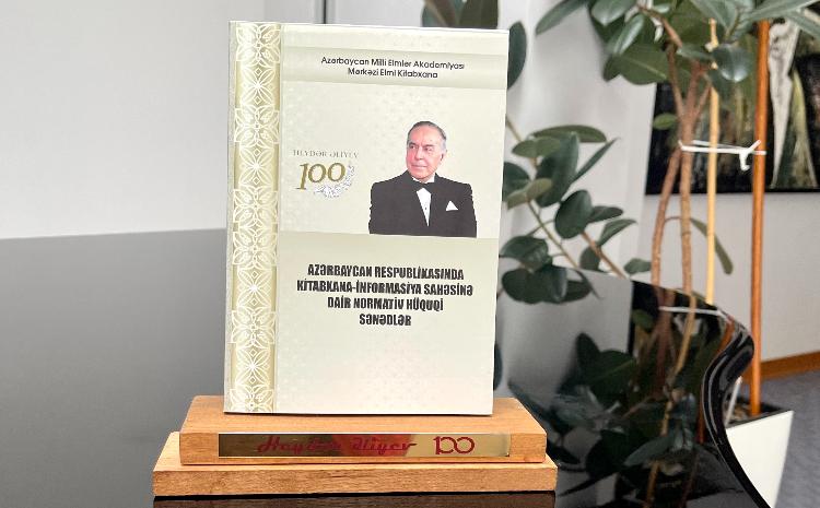 Azərbaycanda kitabxana-informasiya sahəsinə dair yeni toplu işıq üzü görüb 