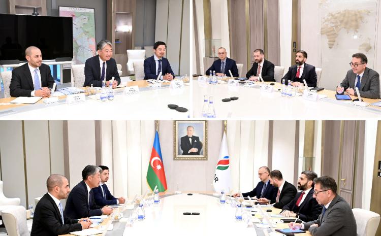 SOCAR-ın prezidenti "Mizuho" Maliyyə Qrupunun nümayəndə heyəti ilə görüşüb 