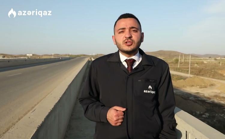 İşğaldan azad olunmuş bu kəndlərin qazlaşdırılması üçün daşıyıcı qaz kəmərlərinin tikintisi işləri həyata keçirilir - VİDEO